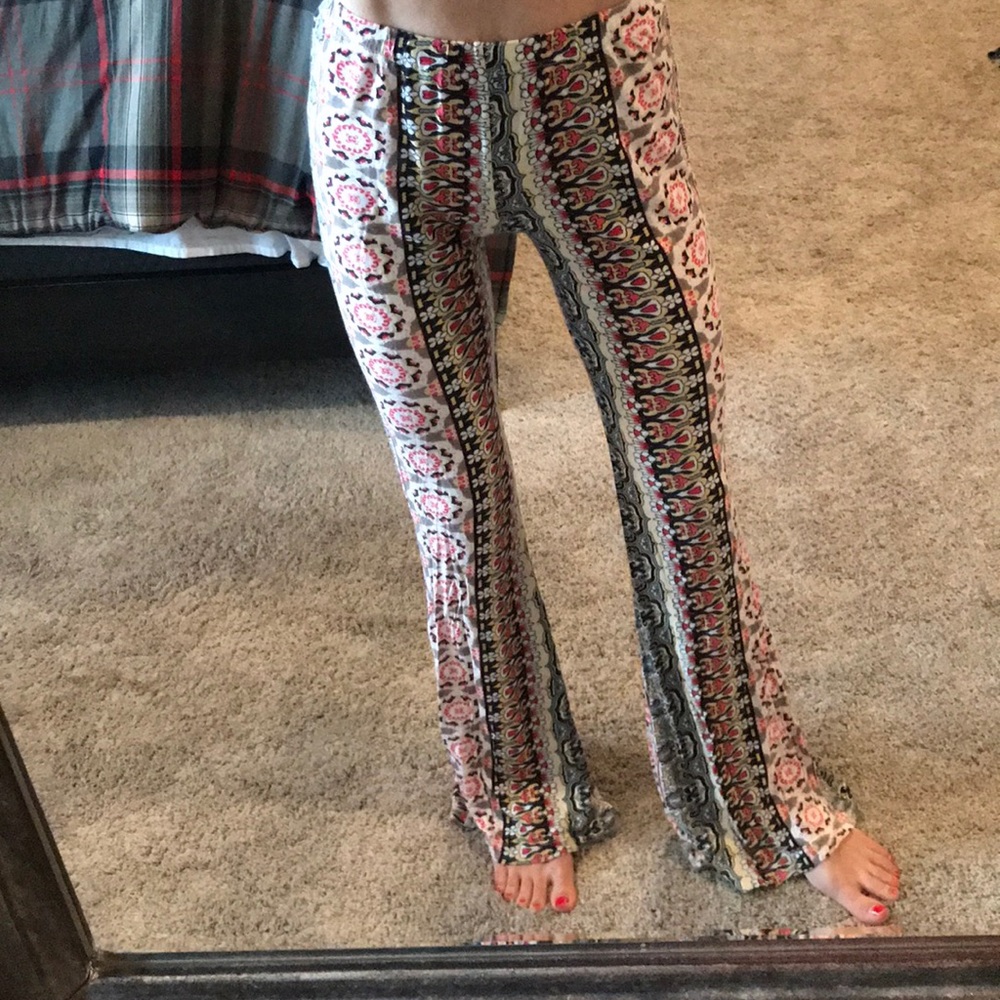 RAGA Bell bottom bohemian stretchy pants